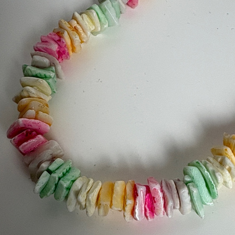 Multicolor Shell Necklace - Picture 5 of 11